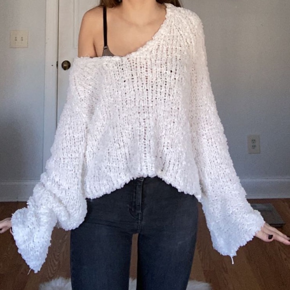 White sweater